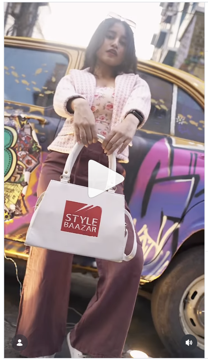 Style Bazaar fashion campaign reel